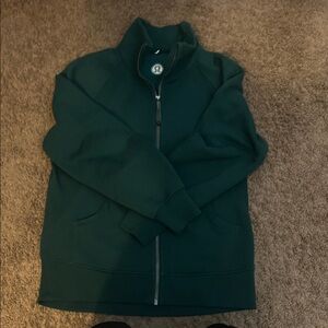 Lululemon 🍋 Green Zip-Up Scuba Jacket